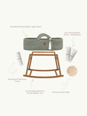 Essential Moses Basket Set Standard