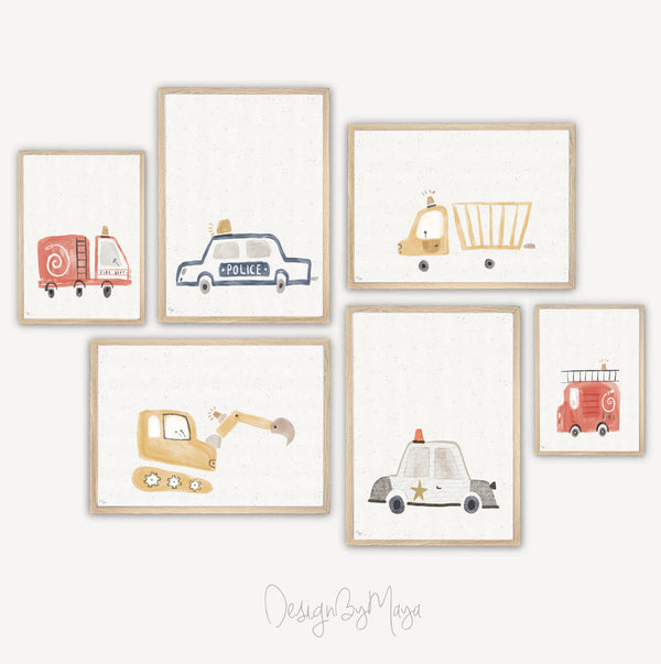 Baby Animals Prints - Luster Paper Nursery Wall Art Prints