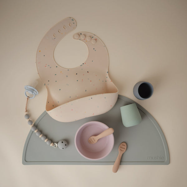 Mushie Silicone Placemat Food-Grade Silicone Soft Colors