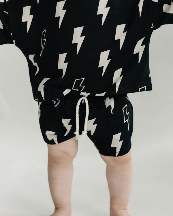 Shorts Set | Black Bolts