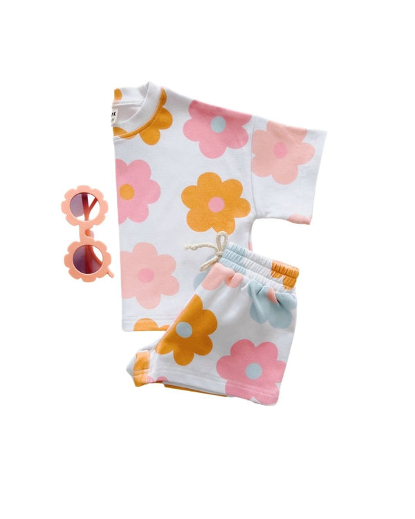 Shorts Set | Daisy Pop - MOOGCO Baby
