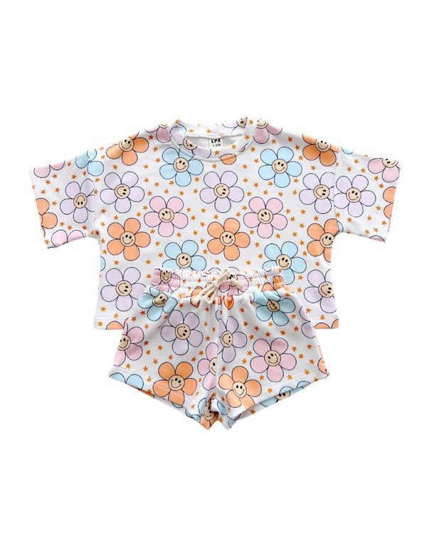 Shorts Set | Ditzy Daisy - MOOGCO Baby