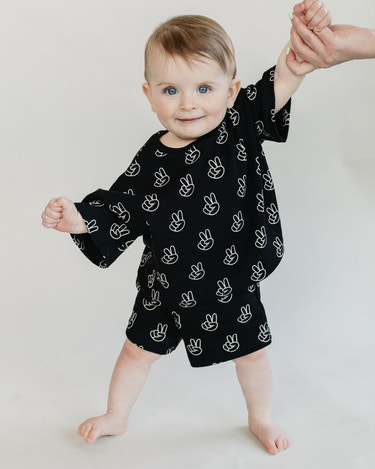 Shorts Set | Good Vibes - MOOGCO Baby