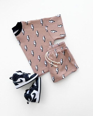 Shorts Set | Lightning Bolt - MOOGCO Baby