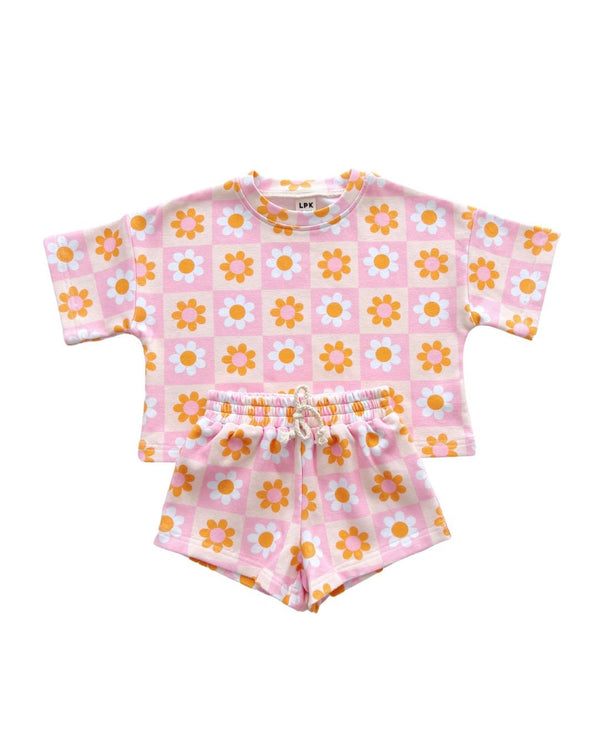 Shorts Set | Retro Daisy