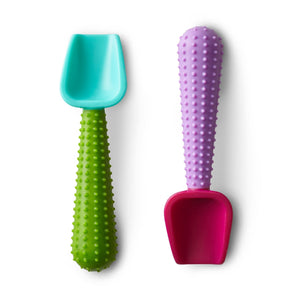 SiiliKids Silicone Baby Spoons, 2pk