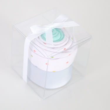 Single Cupcake Set - Dot: Cozy, stylish blanket for babies, perfect for swaddling and keeping little ones warm.
