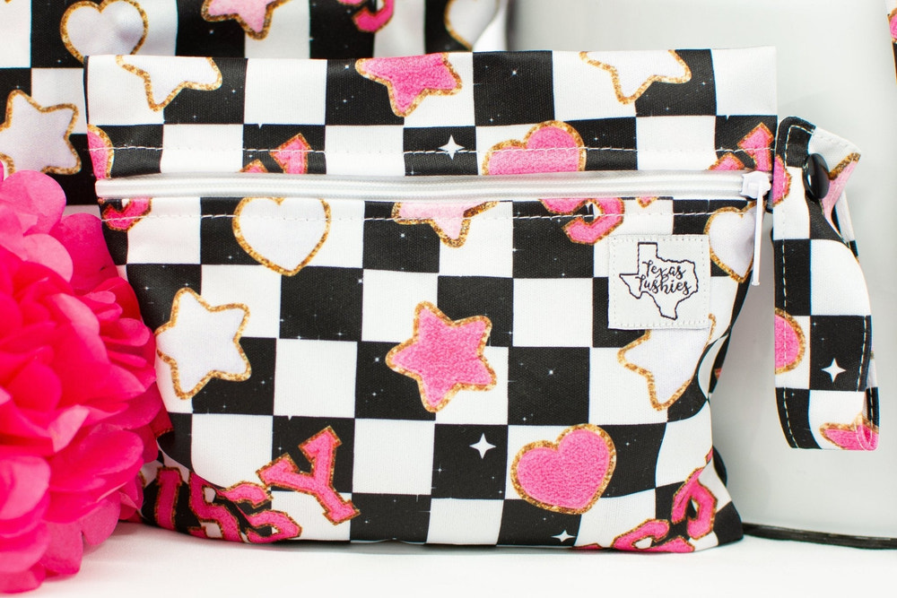 Sissy Check - Mini Wet Bag - MOOGCO Baby