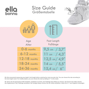 Muslin Stay On Baby Booties Smaltblue