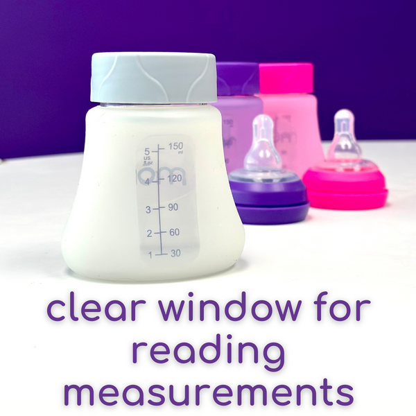 Mōmi silicone 4 oz glass bottle sleeves in various colors, showcasing durability and style for baby bottle accessories.