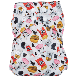 Slim Fit AIO Cloth Diaper