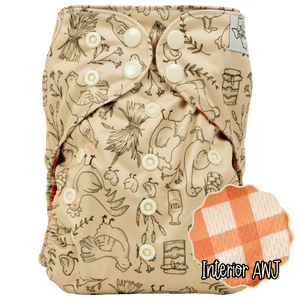 Slim Fit AIO Cloth Diaper