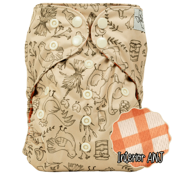 Slim Fit AIO Cloth Diaper