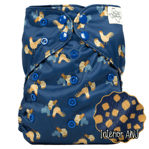 Slim Fit AIO Cloth Diaper