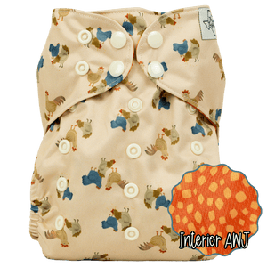 Slim Fit AIO Cloth Diaper