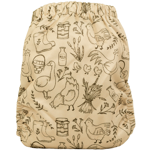 Slim Fit AIO Cloth Diaper