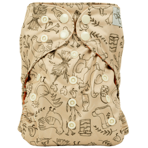 Slim Fit AIO Cloth Diaper