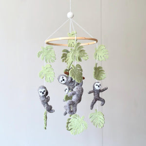Sloth Baby Mobile