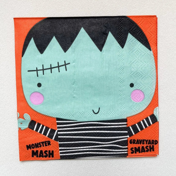 Small Monster Disposable Paper Napkins (16pcs)