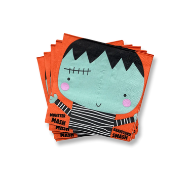 Small Monster Disposable Paper Napkins (16pcs)