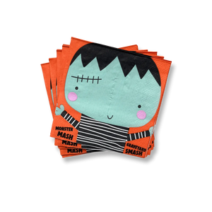 Small Monster Disposable Paper Napkins (16pcs)
