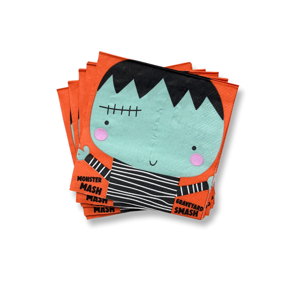 Small Monster Disposable Paper Napkins (16pcs)