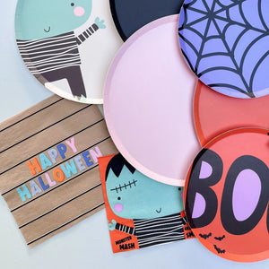 Small Boo Dessert Paper Plate (8pcs)
