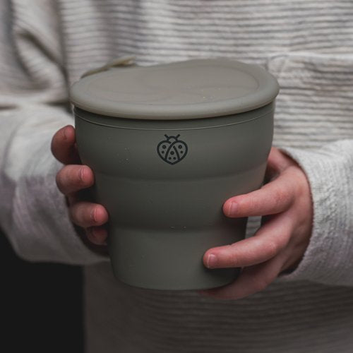 Silicone Snack Cup- Sage