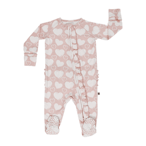 So Much Love Ruffle Footie