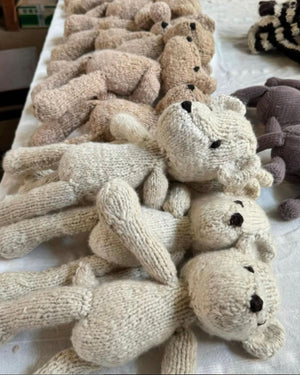 Wool Knit Buddy  | Alfred the Bear