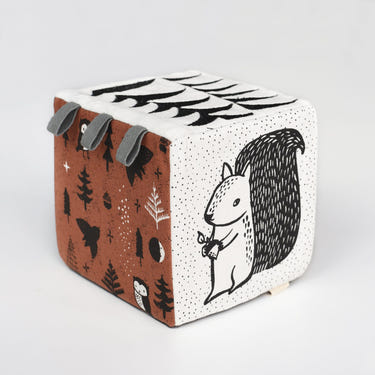 Soft Block - Woodland: Adorable, plush baby toy for safe, imaginative play and development.