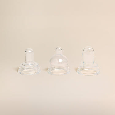 "Nipple Sample Pack for babies - explore various pacifier styles and sizes for comfort and soothing."