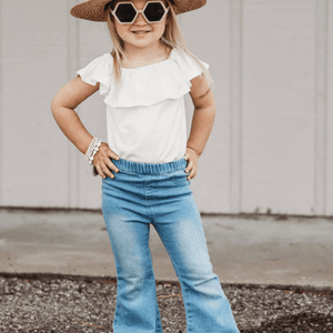 Sophie Denim Bell Bottoms - Light Wash