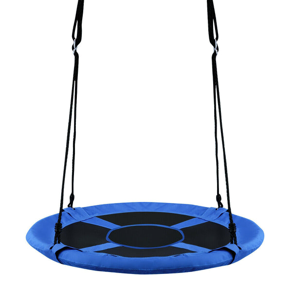40 Inch Flying Saucer Tree Swing Indoor Outdoor Play Set for Infants