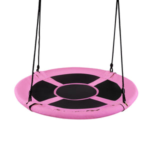 40 Inch Flying Saucer Tree Swing Indoor Outdoor Play Set for Infants