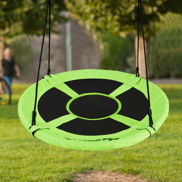 40 Inch Flying Saucer Tree Swing Indoor Outdoor Play Set for Infants