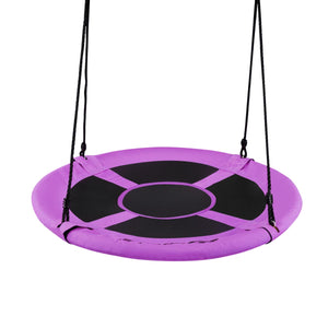 40 Inch Flying Saucer Tree Swing Indoor Outdoor Play Set for Infants