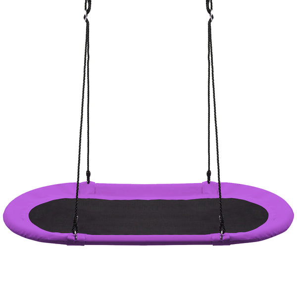 60 Inch Saucer Surf Outdoor Adjustable Swing Set - Electric for Infants