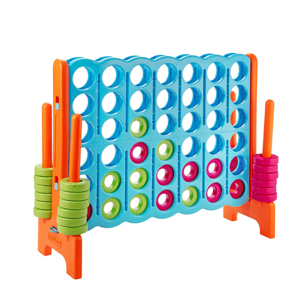 Jumbo 4 in a Row 4-to-Score Giant Game Set - Weather-Resistant