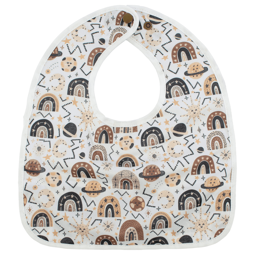 Space Rainbow - The Flip Bib - MOOGCO Baby