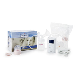 Spectra 9 Plus Premier Portable Rechargeable Breast Pump - Angle 2 view showcasing its compact design and features.