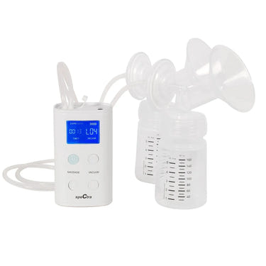 Spectra 9 Plus Premier Portable Rechargeable Breast Pump - compact, efficient electric breast pump for nursing mothers.
