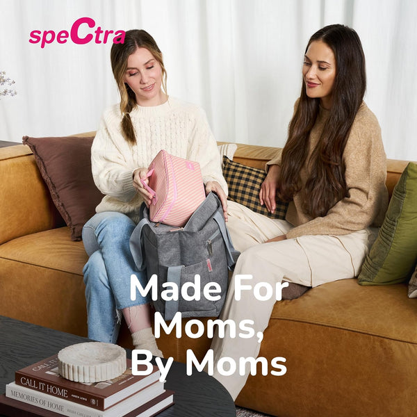 Spectra Handy Plus Manual Breast Pump at angle 8, showcasing its ergonomic design and portability for breastfeeding mothers.