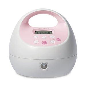 Spectra S2 Plus Double Electric Breast Pump at angle 2, showcasing its sleek design and user-friendly features.
