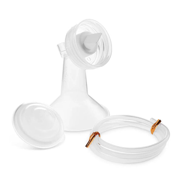 Spectra Wide Neck Breast Flange Kit for comfortable and efficient breastfeeding support.