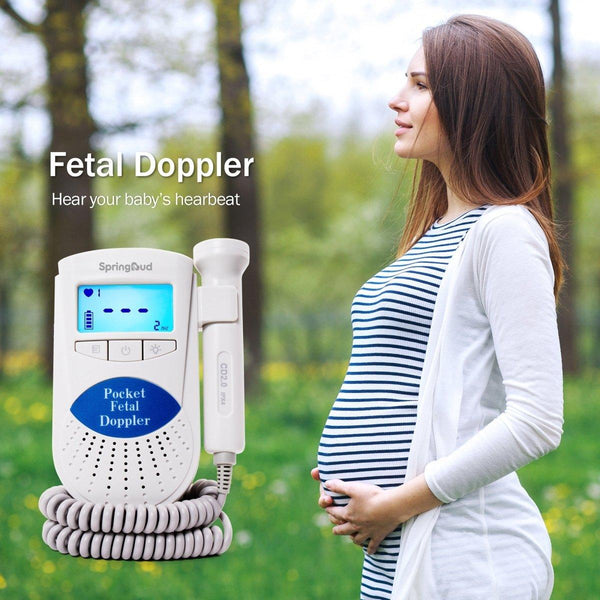SpringBud FD-300B Fetal Doppler FDA Cleared - MOOGCO Baby