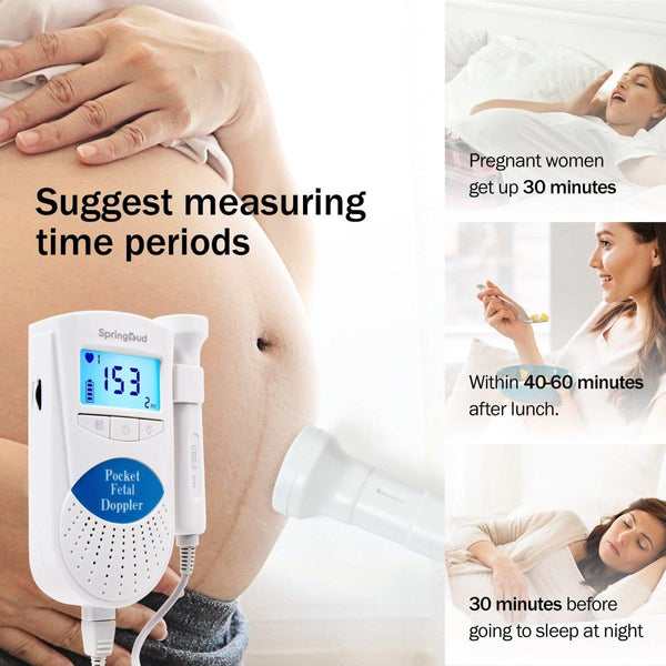 SpringBud FD-300B Fetal Doppler FDA Cleared - MOOGCO Baby