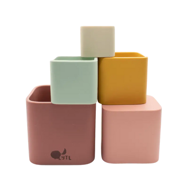 Silicone Stacking Cups – Set of 5 | LYTL®️