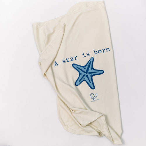 A Star Is Born short sleeve Romper, hat, & Blanket Gift Set