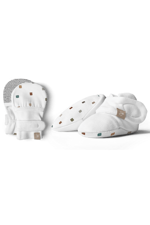 STAY ON MITTS + BOOTS SET | CITY BLOCKS - MOOGCO Baby